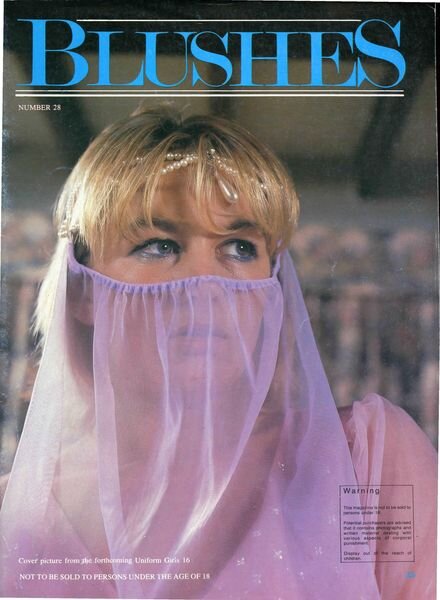 Blushes – n 28 December 1986 Cover