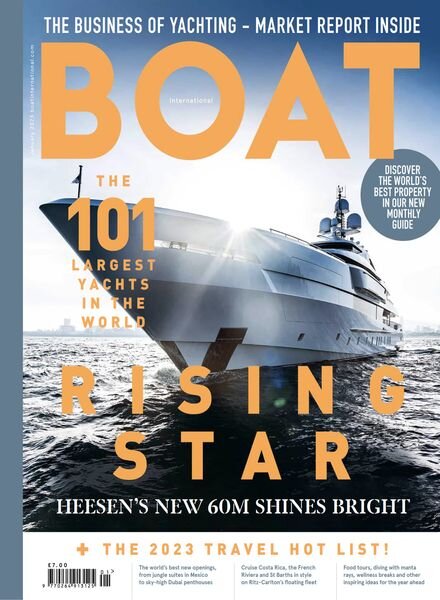 Boat International – January 2023 Cover