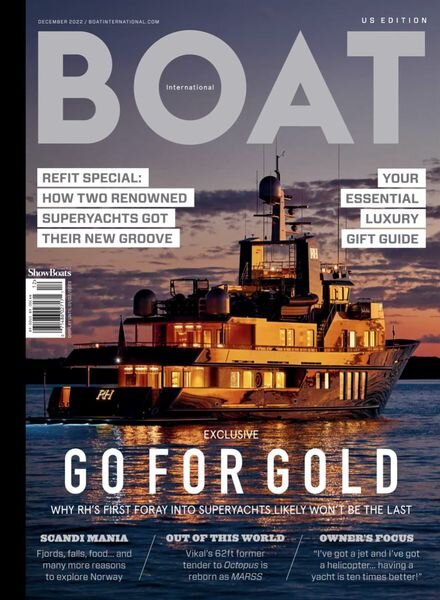 Boat International US Edition – December 2022 Cover