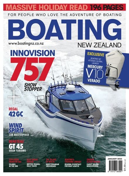 Boating New Zealand – January 2023 Cover