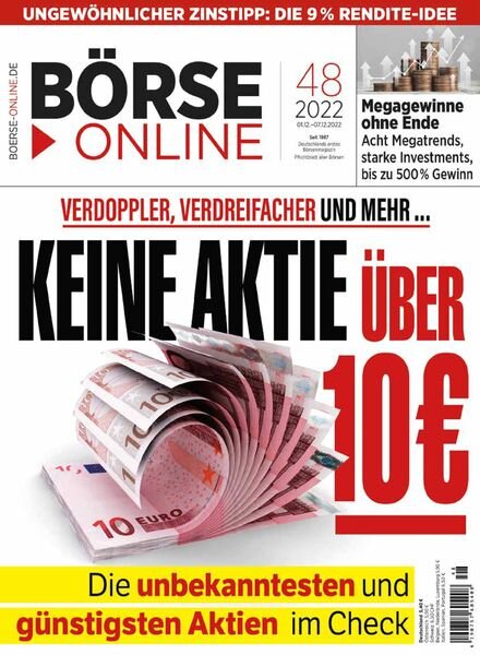 Borse Online – 01 Dezember 2022 Cover