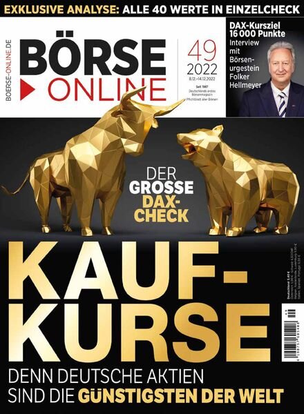 Borse Online – 08 Dezember 2022 Cover