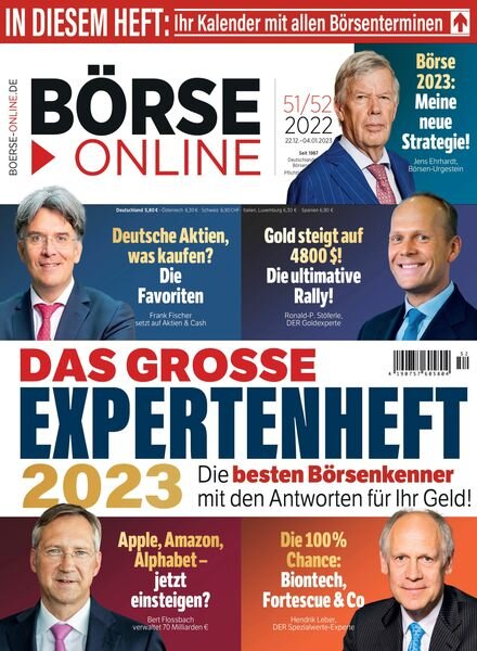Borse Online – 22 Dezember 2022 Cover