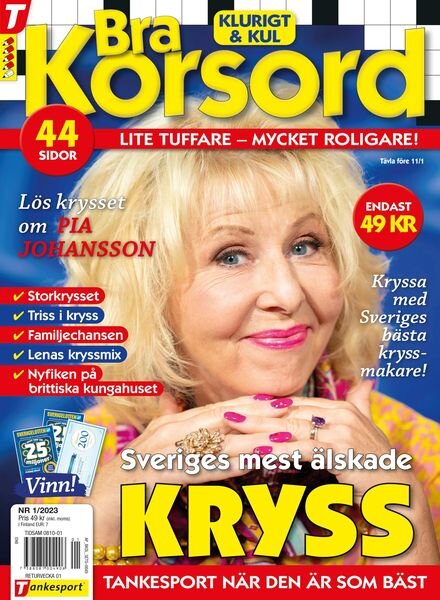 Bra Korsord – december 2022 Cover