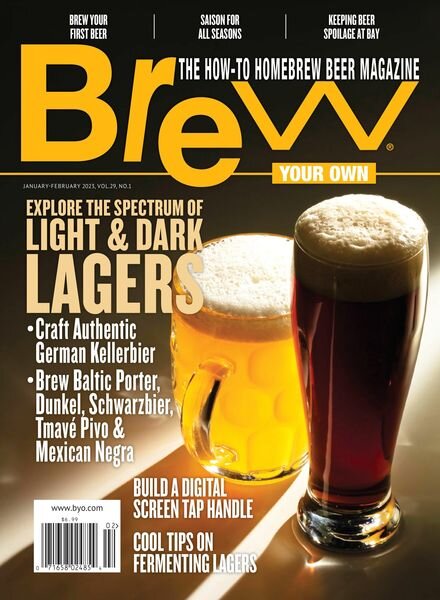 Brew Your Own – January 2023 Cover