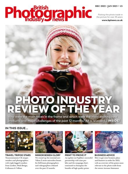 British Photographic Industry News – December 2022-January 2023 Cover