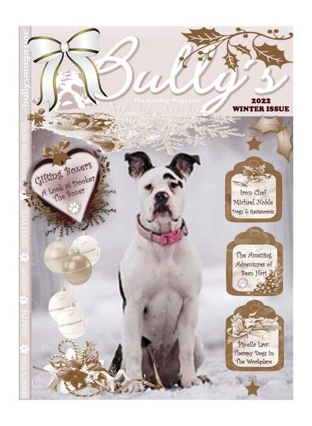 Bully’s The Bulldog Magazine – Winter 2022 Cover