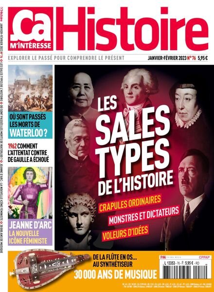 ca M’Interesse Histoire – Janvier-Fevrier 2023 Cover
