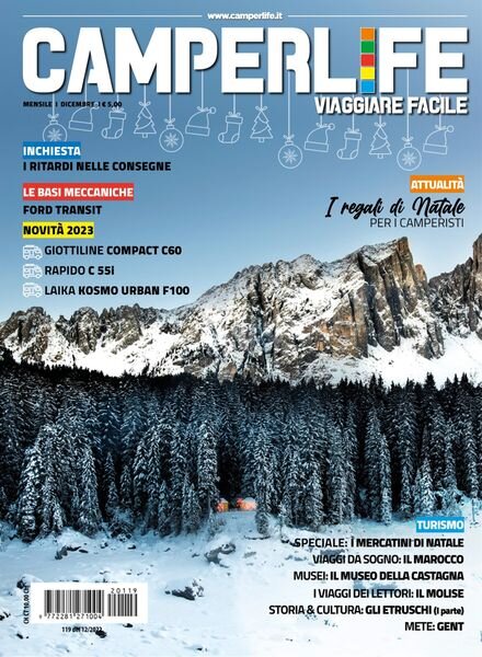 Camper Life – Dicembre 2022 Cover