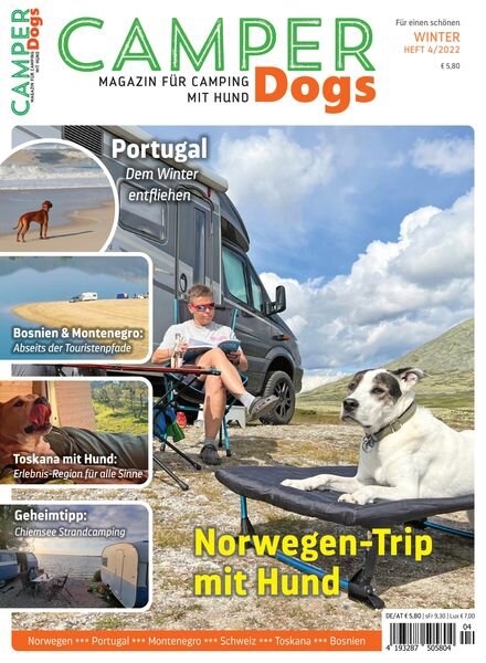 CamperDogs – Dezember 2022 Cover
