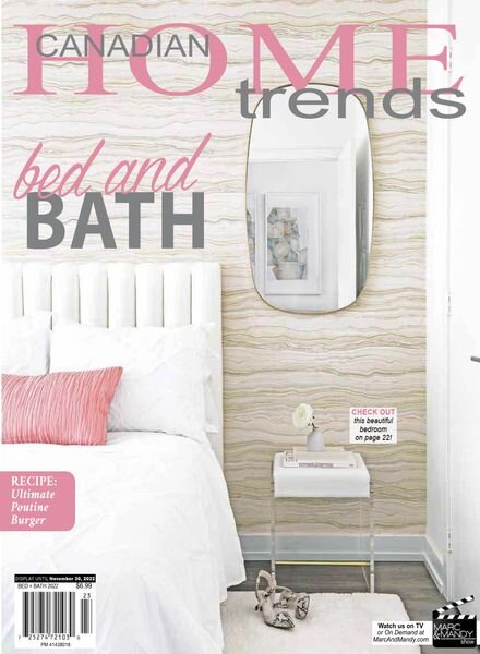 Canadian Home Trends – Bed & Bath 2022 Cover