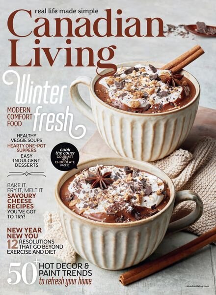 Canadian Living – January 2023 Cover