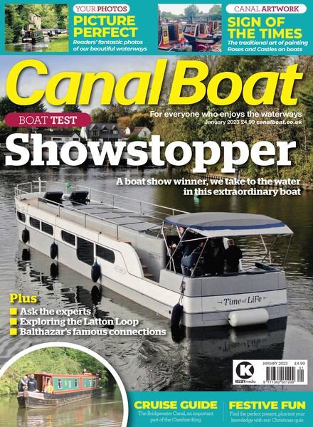 Canal Boat – January 2023 Cover