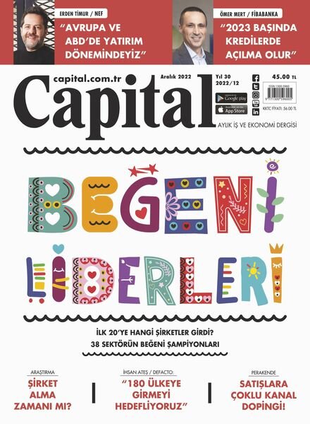 Capital – Aralik 2022 Cover