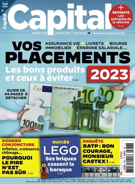 Capital France – Janvier 2023 Cover