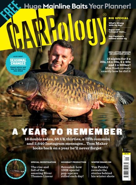 CARPology Magazine – Issue 231 – January 2023 Cover