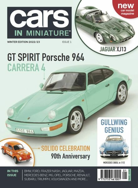 Cars in Miniature – November 2022 Cover