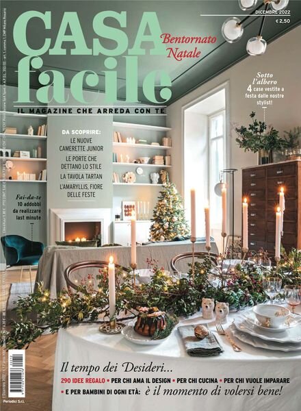 CasaFacile – Dicembre 2022 Cover