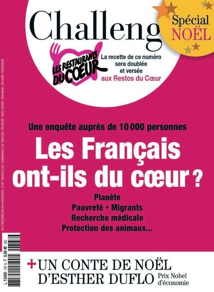 Challenges – 15 Decembre 2022 Cover