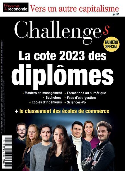 Challenges – 8 Decembre 2022 Cover