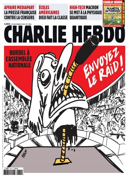 Charlie Hebdo – 30 Novembre 2022 Cover