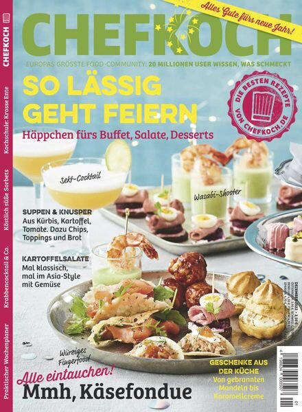 Chefkoch – Januar 2023 Cover