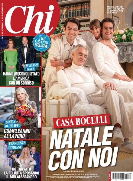 Chi – 07 dicembre 2022 Cover