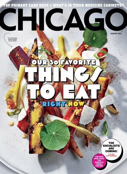 Chicago Magazine – January 2023 Cover
