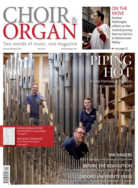 Choir & Organ – January-February 2023 Cover