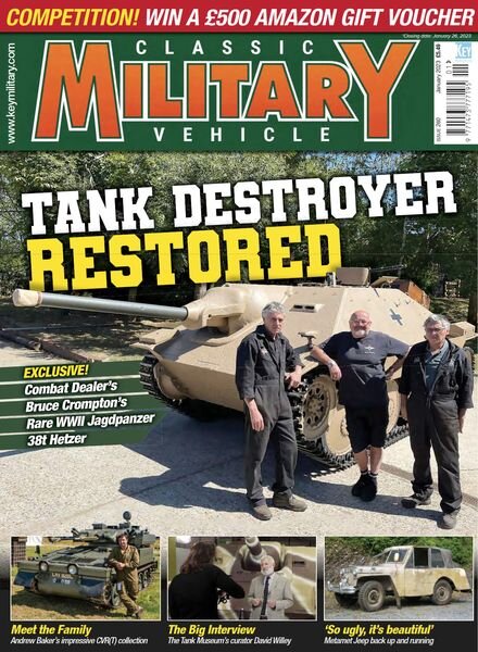 Classic Military Vehicle – January 2023 Cover
