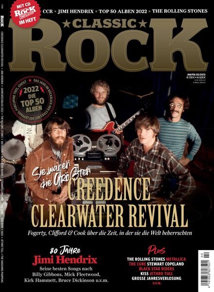 Classic Rock Germany – Januar 2023 Cover