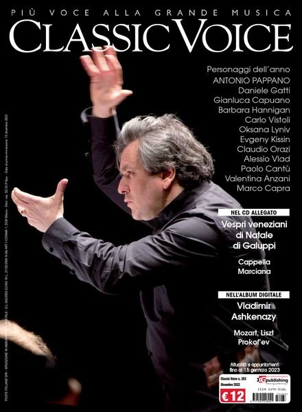 Classic Voice – Dicembre 2022 Cover