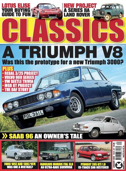 Classics Monthly – December 2022 Cover