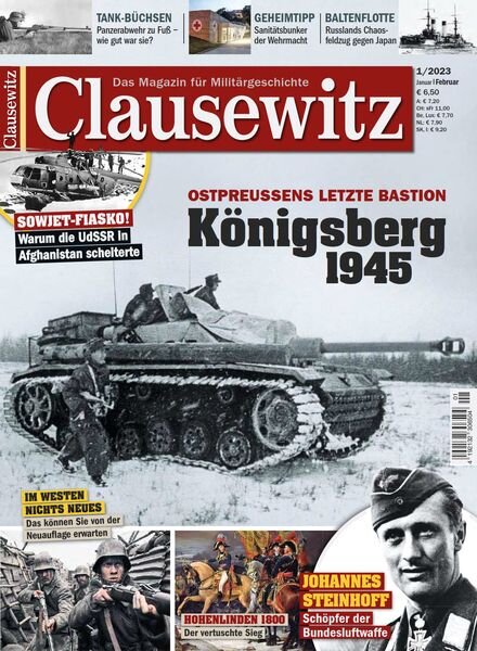 Clausewitz – Januar-Februar 2023 Cover