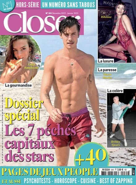 Closer France – 01 decembre 2022 Cover