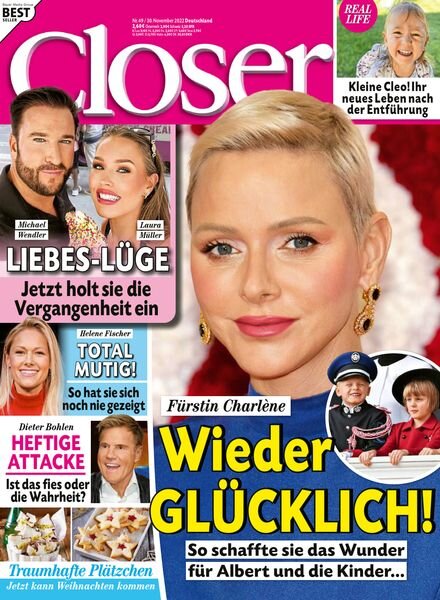 Closer Germany – 30 November 2022 Cover