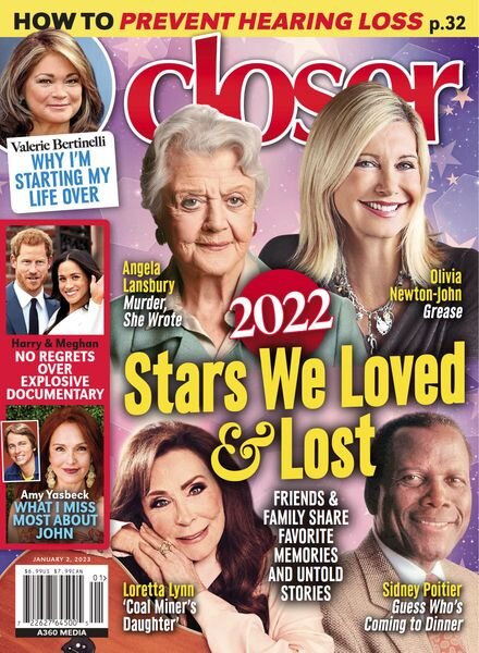 Closer USA – January 02 2023 Cover
