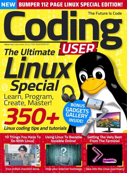 Coding User – Issue 4 – December 2022 Cover