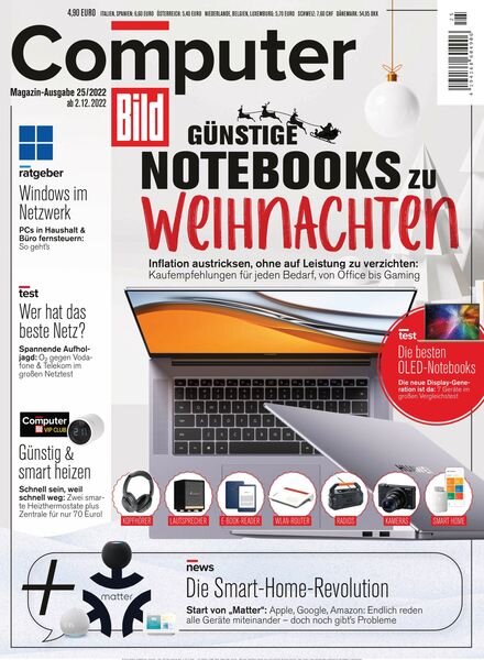 Computer Bild Germany – 02 Dezember 2022 Cover