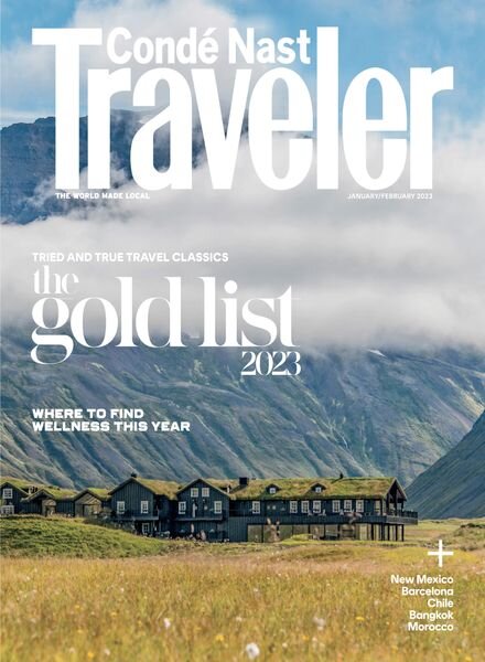 Conde Nast Traveler USA – January 2023 Cover