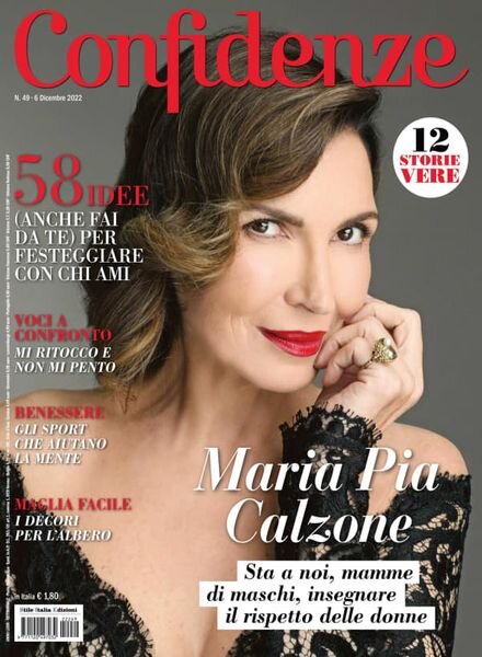 Confidenze – 06 dicembre 2022 Cover