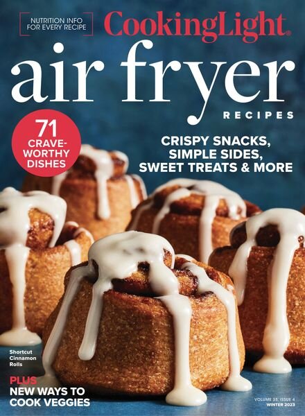 Cooking Light Air Fryer Recipes – November 2022 Cover