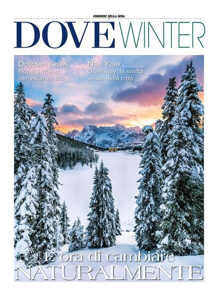 Corriere della Sera Dove – Winter 2022 Cover