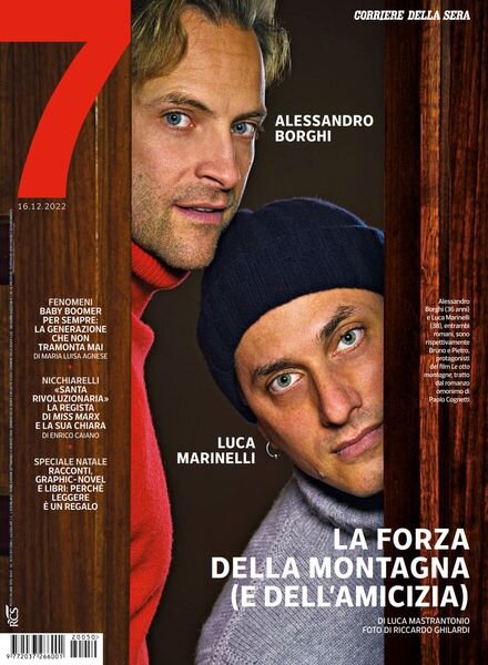 Corriere della Sera Sette – 16 Dicembre 2022 Cover