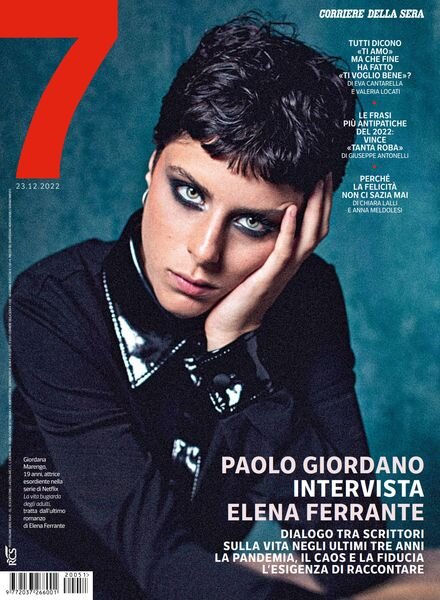 Corriere della Sera Sette – 23 Dicembre 2022 Cover