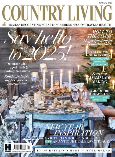 Country Living UK – January 2023 Cover