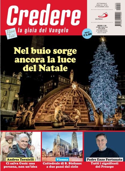 Credere – 25 Dicembre 2022 Cover