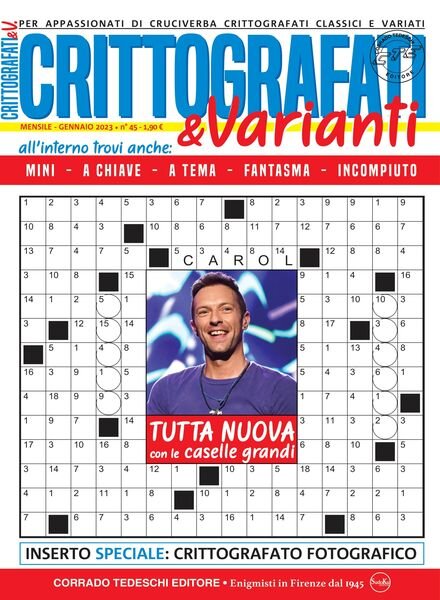 Crittografati & Varianti – gennaio 2023 Cover