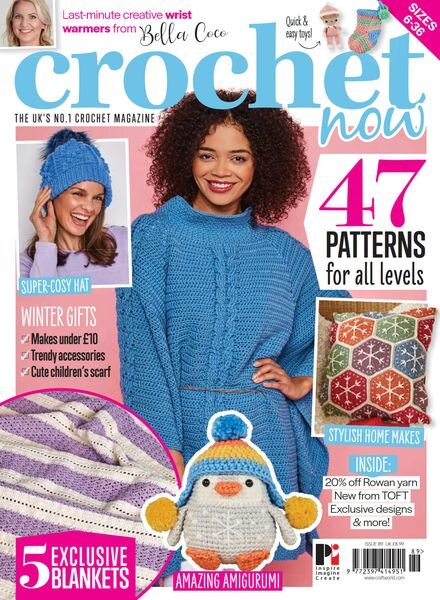 Crochet Now – Issue 89 – December 2022 Cover