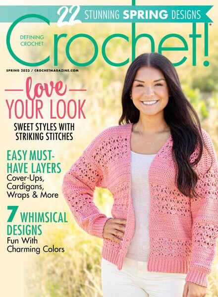 Crochet! – Spring 2023 Cover